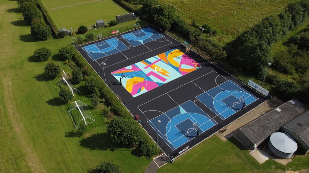 Mega Slam Hoops at Writtle University College